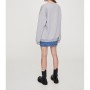 Pull & Bear Gri Oversize Legend Yazılı Sweatshirt 5596/352/811