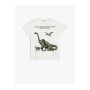 Koton Erkek Çocuk Ekru T-Shirt 0YKB16041OK