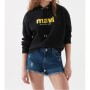 Mavi Kadın Siyah Logo Baskılı Sweatshirt 168334-900