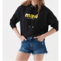 Mavi Kadın Siyah Logo Baskılı Sweatshirt 168334-900