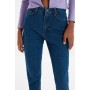 TRENDYOLMİLLA Kadın Indigo Yüksek Bel Mom Jeans TWOAW20JE0129