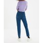 TRENDYOLMİLLA Kadın Indigo Yüksek Bel Mom Jeans TWOAW20JE0129