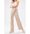 TRENDYOLMİLLA Kadın Taş Bağlama Detaylı Pantolon TWOSS19PL0125