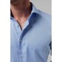 D'S Damat Slim Fit Mavi Italyan Yaka Gömlek 2HF02ORT3185