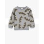 Koton Batman Lisansli Baskili Bisiklet Yaka Uzun Kollu Sweatshirt 1KKB18275OK