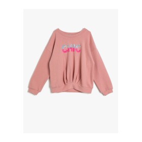 Koton Pembe Kız Çocuk Sweatshirt 0KKG17180AK