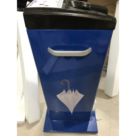Mavi Renk Islak Şemsiye Poşetleme Ünitesi