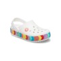 Crocs Crocband Chevron Beaded Clog K Beyaz Çocuk Terlik Sandalet 207007