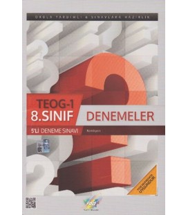 8. Sınıf TEOG-1 5'li Fasikül Denemeleri