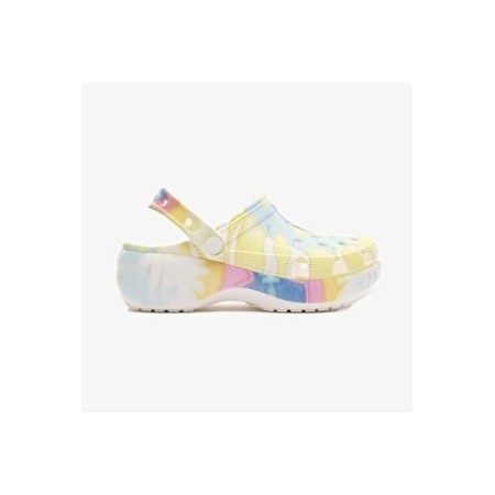 Crocs Classic Platform Tie Dye Graphic Kadın Terlik 207151-94S