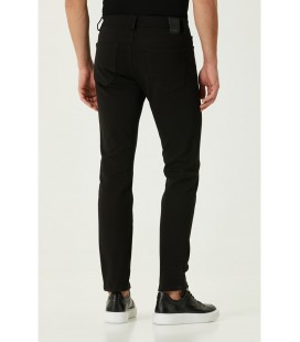Network Slim Fit Siyah Casual Pantolon 1081652