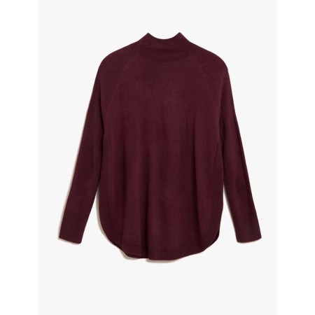 MARKS & SPENCER Kadın Kazak Cashmilon Curved Hem Relaxed Fit Jumper T38/1896