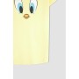 Defacto Fall In Love Relax Fit Looney Tunes Lisanslı Bisiklet Yaka Pamuklu Gecelik X4670AZ22SM