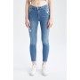 Defacto Rebeca Skinny Fit Normal Bel Yırtık Detaylı Jean Pantolon X1164AZ22SP