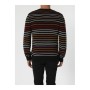 Colin’s Regular Fit Bisiklet Yaka Çizgili Siyah Erkek Kazak CL1056046