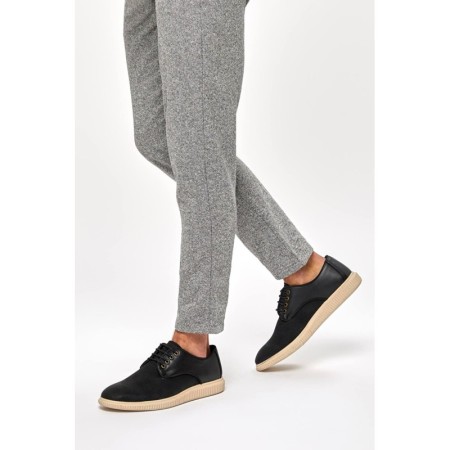 JJ Stiller 85129-2 Siyah Erkek Oxford Ayakkabı