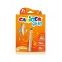 Carioca 3Ü 1 Arada Jumbo Ahşap Gövdeli Boya Kalemi 6Lı
