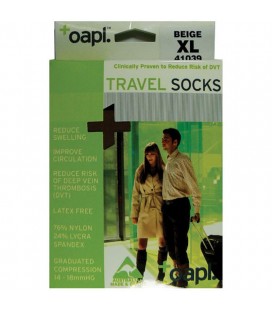 Oapl Varis Çorabı 41039 Travel Socks Beige Extra Large