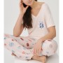 Dagi Kadın Pudra Gezegen Pijama Takımı B0221Y0006