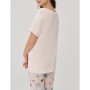 Dagi Kadın Pudra Gezegen Pijama Takımı B0221Y0006