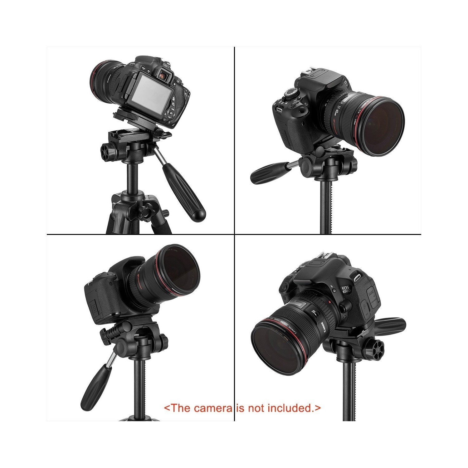 Mactrem Pt55 Profesyonel Alüminyum Tripod 5 Kg Kapasiteli