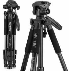 Mactrem Pt55 Profesyonel Alüminyum Tripod 5 Kg Kapasiteli