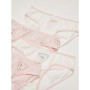LC Waikiki Pembe Baskılı Pamuklu Kız Çocuk Külot 4'lü - W1EG86Z4-LSZ