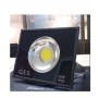 QES 220v 50watt Led Projektör Metal Reflektör Ve Metal Kasa Siyah Beyaz Işık