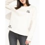 Defacto Kadın Ekru Baskılı Sweatshirt I4211AZ
