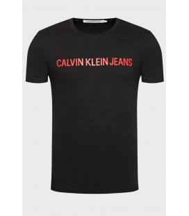 Calvin Klein Logolu Slim Fit Bisiklet Yaka % 100 Pamuk T Shirt Erkek T Shirt 0go J30J307856