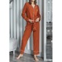 For You Moda Kadın Organik 7 li Beyaz Biyeli Pijama Takımı