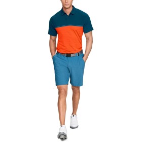 Under Armour Erkek Spor T-Shirt - Threadborne Calibrate Polo - 1317330-489