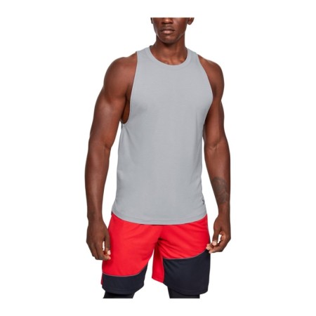 Under Armour Erkek Spor Atlet - Ua Baseline Cotton Tank - 1326707-012
