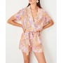 TRENDYOLMİLLA Turuncu Desenli Tulum TWOSS19TU0030