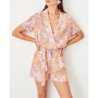 TRENDYOLMİLLA Turuncu Desenli Tulum TWOSS19TU0030