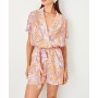 TRENDYOLMİLLA Turuncu Desenli Tulum TWOSS19TU0030