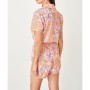 TRENDYOLMİLLA Turuncu Desenli Tulum TWOSS19TU0030