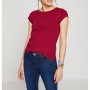 Koton Kadın Bordo T-Shirt 8YAL11395OK