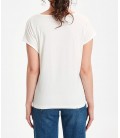LC Waikiki Kadın Beyaz T-shirt 9SN528Z8
