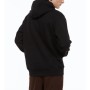 Mexico Erkek Siyah Regular Fit Kapüşonlu Pamuklu Sweatshirt