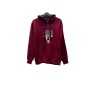 HMS Sportwear Bordo Erkek Kapüşonlu Sweatshirt