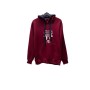 HMS Sportwear Bordo Erkek Kapüşonlu Sweatshirt