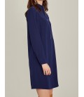 NGSTYLE Essentials - Fermuar Detaylı Krep Elbise