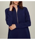 NGSTYLE Essentials - Fermuar Detaylı Krep Elbise