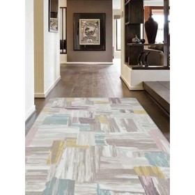 Aksu Aspero 1 Krem Renk Kaymaz Taban Halı Yolluk 200x120