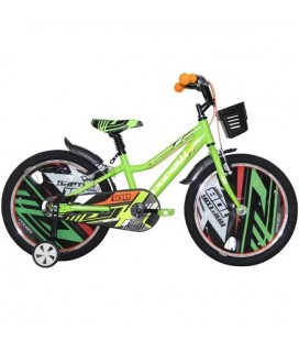 Corelli Çocuk Bisikleti RAPTOR J:20 Yeşil Renk - Siyah Beyaz Yazı / RAPTOR.031139