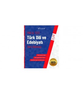 11.Sınıf Türk Dili ve Edebiyatı Pro & test Soru Bankası - Bilfen Yayıncılık
