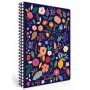 Çınar Floral 17X24 100 Yp Çizgili Sert Kapak Defter 55224