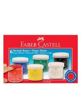 Faber Castell Faber Parmak Boyası 6 Renk 160402