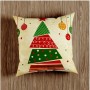 Decorev 30x30 Yılbaşı Figürlü Dekoratif Dolu Kırlent